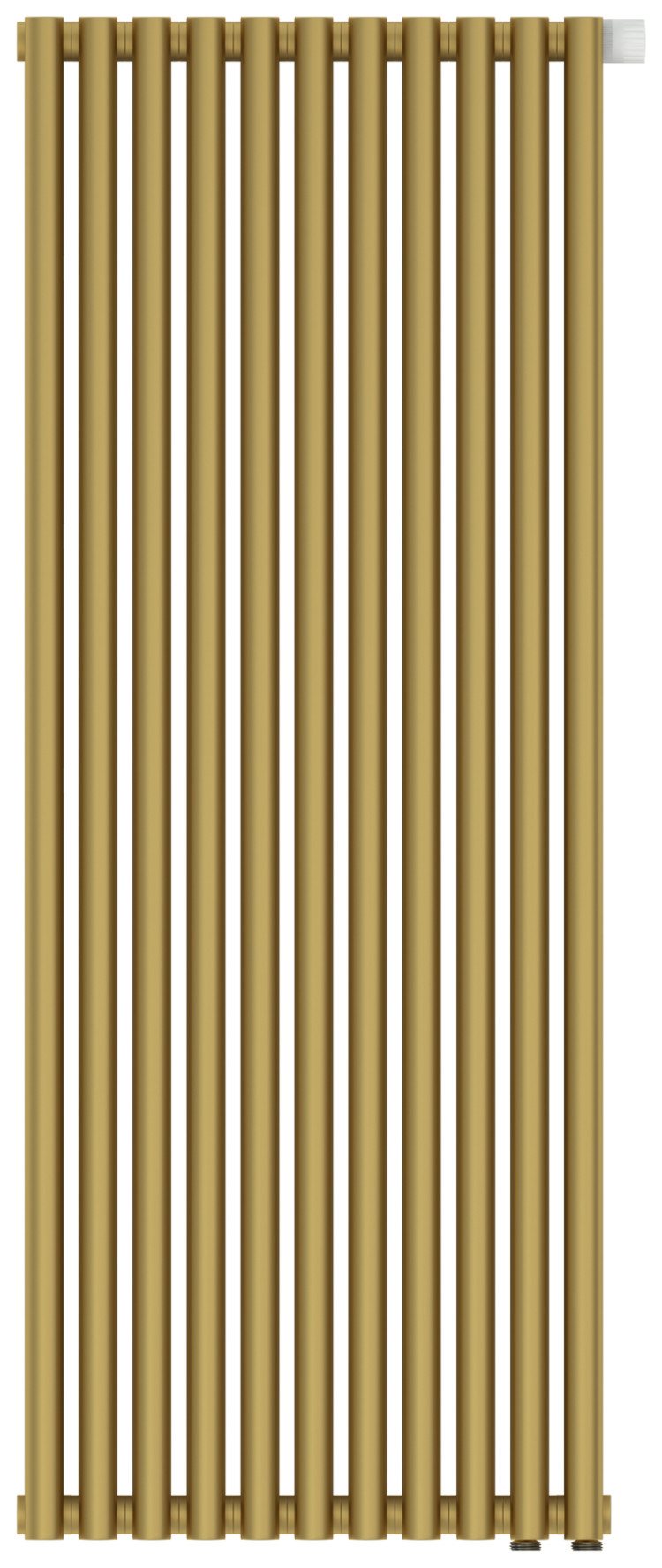 Отопительный радиатор Сунержа Эстет-11 EU50 1200х495 11 секций Матовое золото