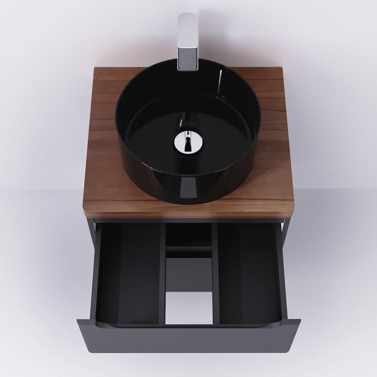 Тумба Wood 60, серая