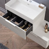 Тумба подвесная под раковину с выдвижным ящиком Cezares 55423
