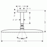 Верхний душ Hansgrohe Raindance Е 36 27381000
