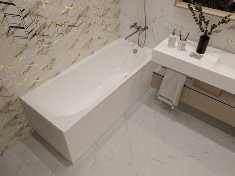 Ванна акриловая Aquatek Оберон OBR170-0000027