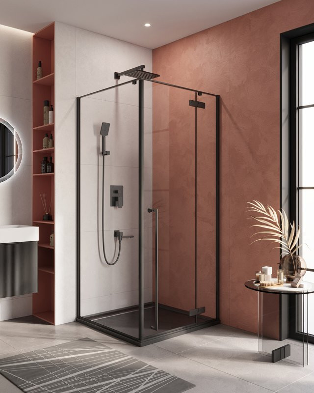 Душевой уголок LINER-A-1 Cezares LINER-A-1-100-C-Cr-L