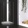 Душевой уголок BERGAMO-P-1 Cezares BERGAMO-W-P-1-90-C-Cr-L-IV