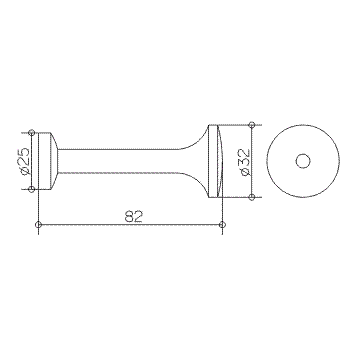 Крючок Keuco Elegance New 11616 010000
