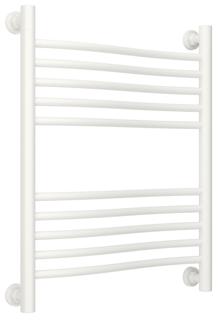 Полотенцесушитель водяной Сунержа Флюид+ 600х500 Матовый белый