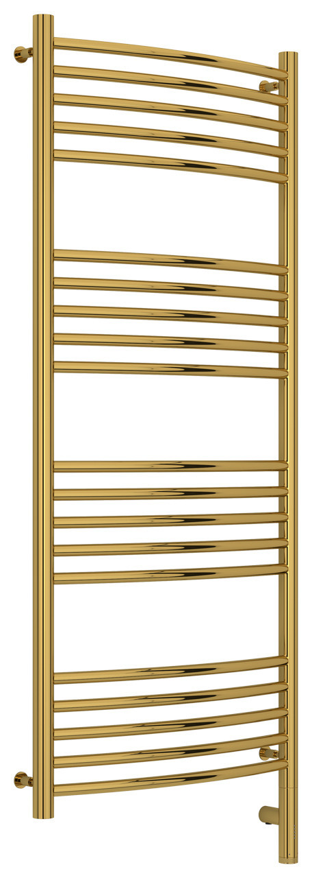 Полотенцесушитель электрический Сунержа Богема 3.0 выгнутая 1200х500 МЭМ правый Золото