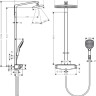 Душевая система Hansgrohe Raindance Select E 27112