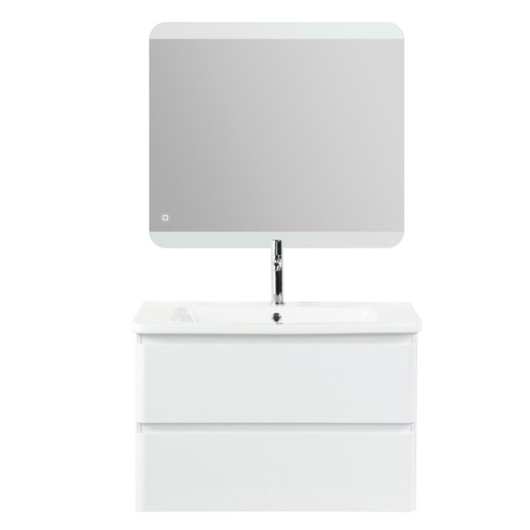 База под керамическую раковину подвесная с двумя выкатными ящиками 800x450x500 Cezares ALBANO-CER-800-2C-SO-RVB