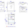 Тумба под раковину Aqwella Бриг 60