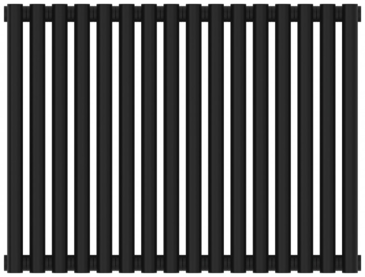 Отопительный радиатор Сунержа Эстет-00 500х720 16 секций Матовый чёрный