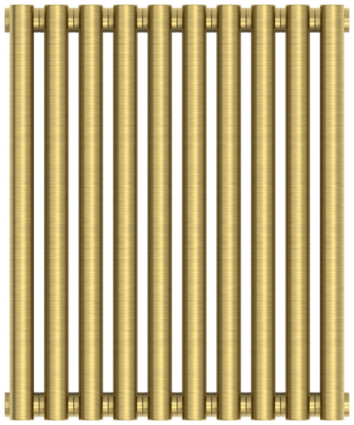 Отопительный радиатор Сунержа Эстет-11 500х450 10 секций Состаренная латунь