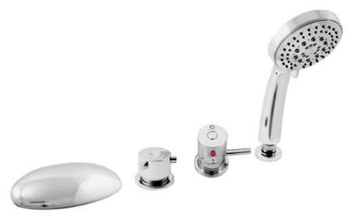 Смеситель на борт ванны Rav Slezak Dunaj Termostat DT270.5P