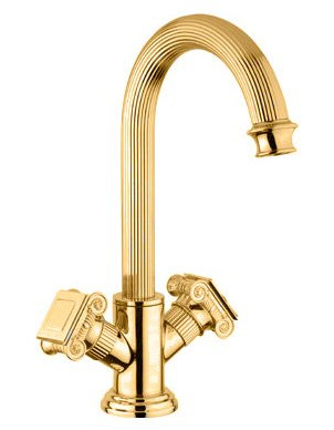 Смеситель для раковины с донным клапаном Cezares OLIMP-LS2-01-Sw