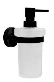 Настенный дозатор  Bemeta Dark 104109010