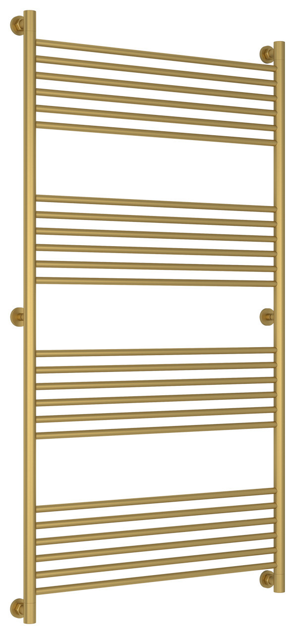 Полотенцесушитель водяной Сунержа Богема+ прямая 1500х800 Матовое золото