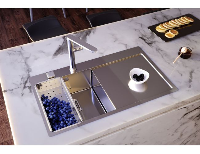 Мойка STYLUX 40 BRS-90 790X510 в компл.с сифоном 1133398