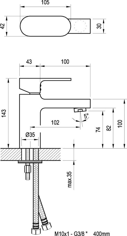 Смеситель Ravak CR 012.00 X070041