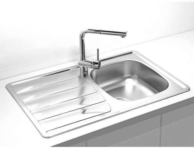 Мойка ZOOM 20 NAT-90 790X500 в комплекте с сифоном 1130550,