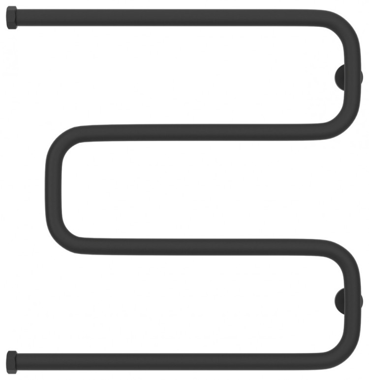 Полотенцесушитель водяной Сунержа Ш-образный 600х600 Тёмный титан муар