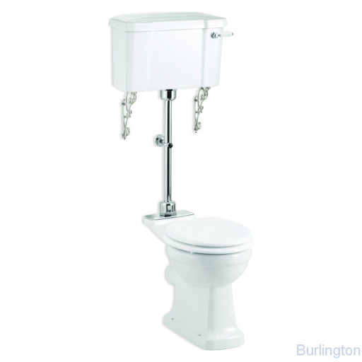 Унитаз с бачком среднего уровня серии Regal