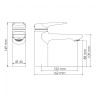 WasserKRAFT Glan 6603 Смеситель для умывальника