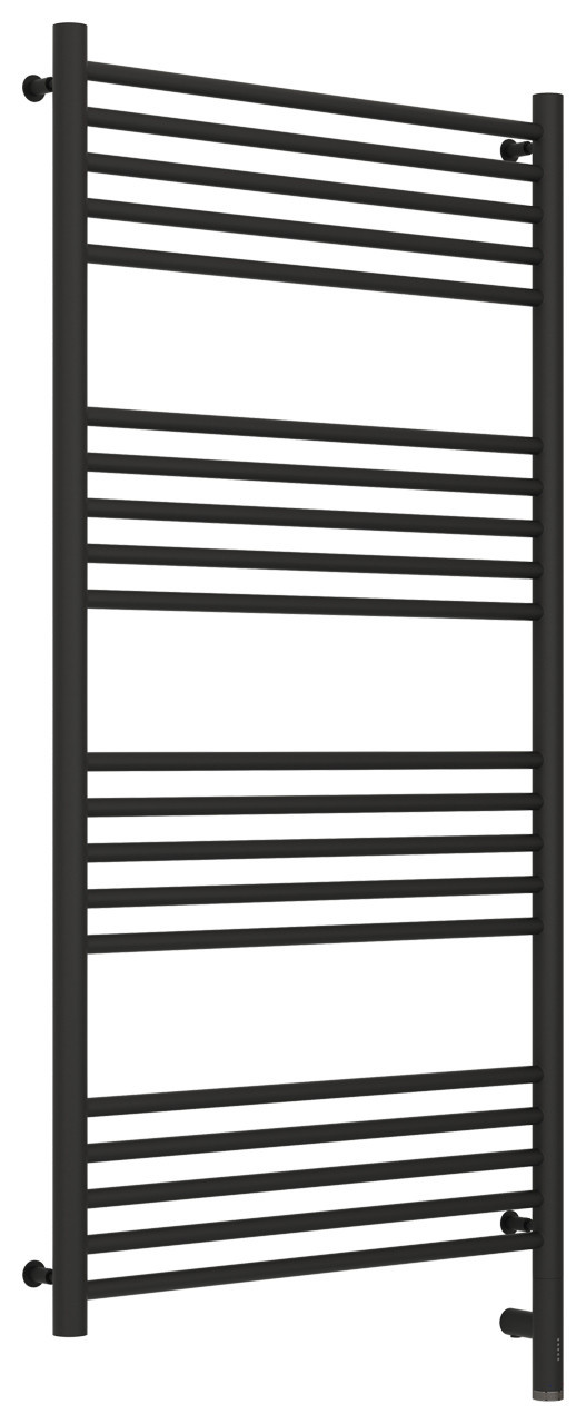 Полотенцесушитель электрический Сунержа Богема 3.0 прямая 1200х600 МЭМ правый Тёмный титан муар