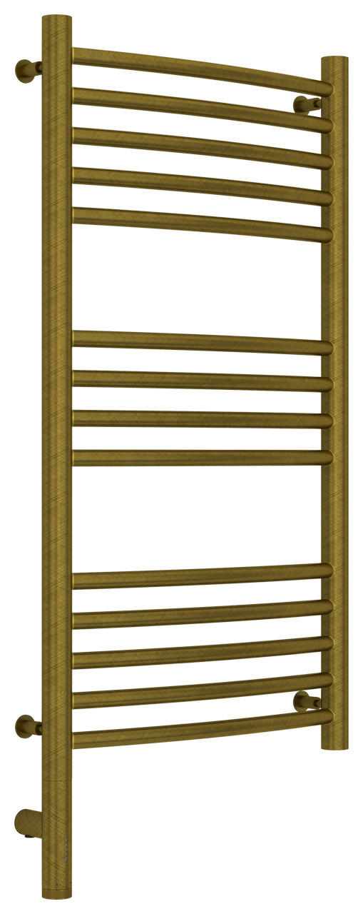 Полотенцесушитель электрический Сунержа Богема 3.0 выгнутая 800х400 МЭМ левый Состаренная бронза