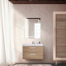База под раковину подвесная с двумя выкатными ящиками BelBagno AURORA-800-2C-SO-PP