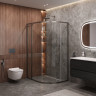 Душевой уголок MOLVENO-RH-1 Cezares MOLVENO-RH-1-120/90-C-BORO-IV