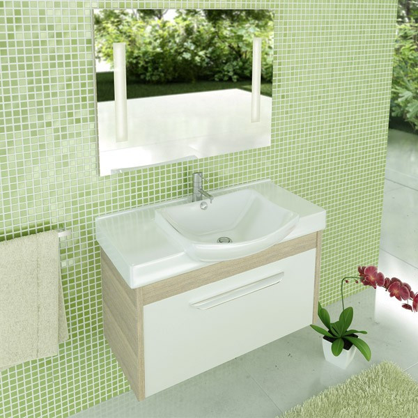 Зеркало Comforty Жасмин 85 с сенсорным выключателем