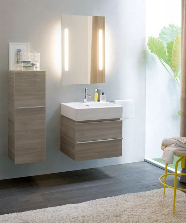 Зеркало Laufen Case 60 с подсветкой 2 светильника