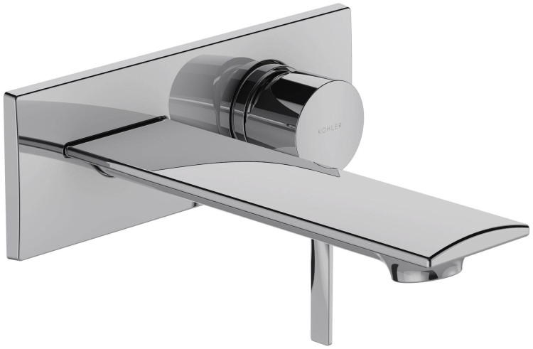 Встраиваемый однорычажный настенный смеситель для раковины Jacob Delafon STANCE E9106-CP