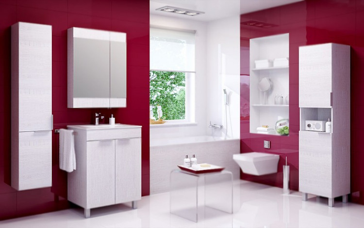 Тумба под раковину Aqwella Бриг 60 2 ящика