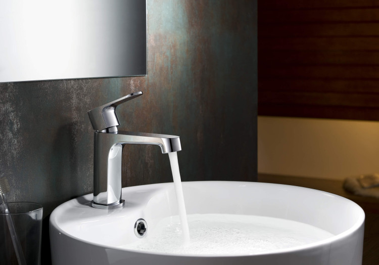 Смеситель для раковины 98, без донного клапана Aquatek AQ1210CR ОБЕРОН