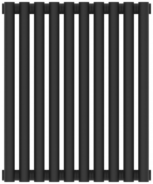 Отопительный радиатор Сунержа Эстет-11 500х450 10 секций Тёмный титан муар