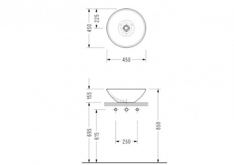 Раковина-чаша Serel 45 2012