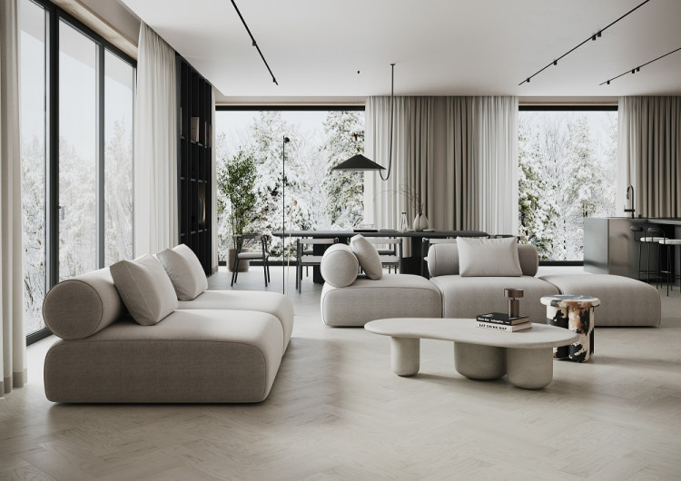 Кварцевый паркет Quartz Parquet Штучный паркет Дуб Песочный 44-408 5/0,6 мм