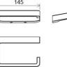 Держатель туалетной бумаги Ravak 10° X07P329