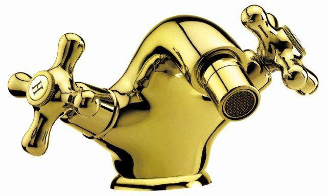 Смеситель для биде с донным клапаном Cezares RETRO-C-BS1-03