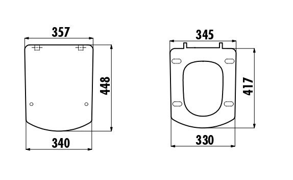 CREAVIT Крышка с микролифтом SORTI