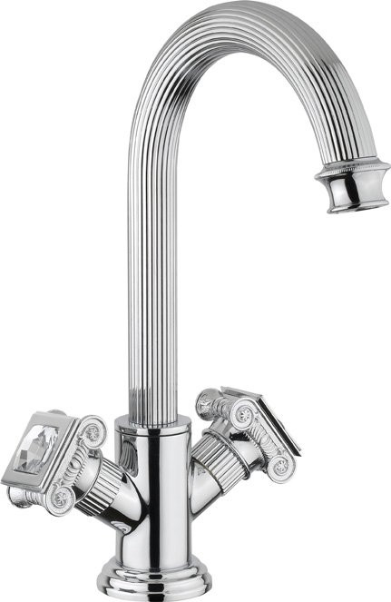 Смеситель для раковины с донным клапаном Cezares OLIMP-LS2-02-Sw