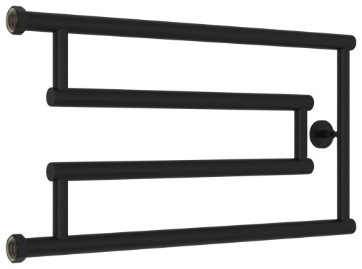 Полотенцесушитель водяной Сунержа High-Tech model &quot;G+&quot; 320х650 Матовый чёрный