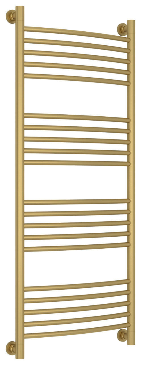 Полотенцесушитель водяной Сунержа Богема+ выгнутая 1200х500 Матовое золото