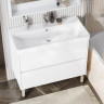Тумба под раковину AQUATON Сканди 90 белый матовый, белый глянец 1A251901SD010