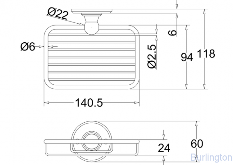 Мыльница- решетка [A13 CHR]