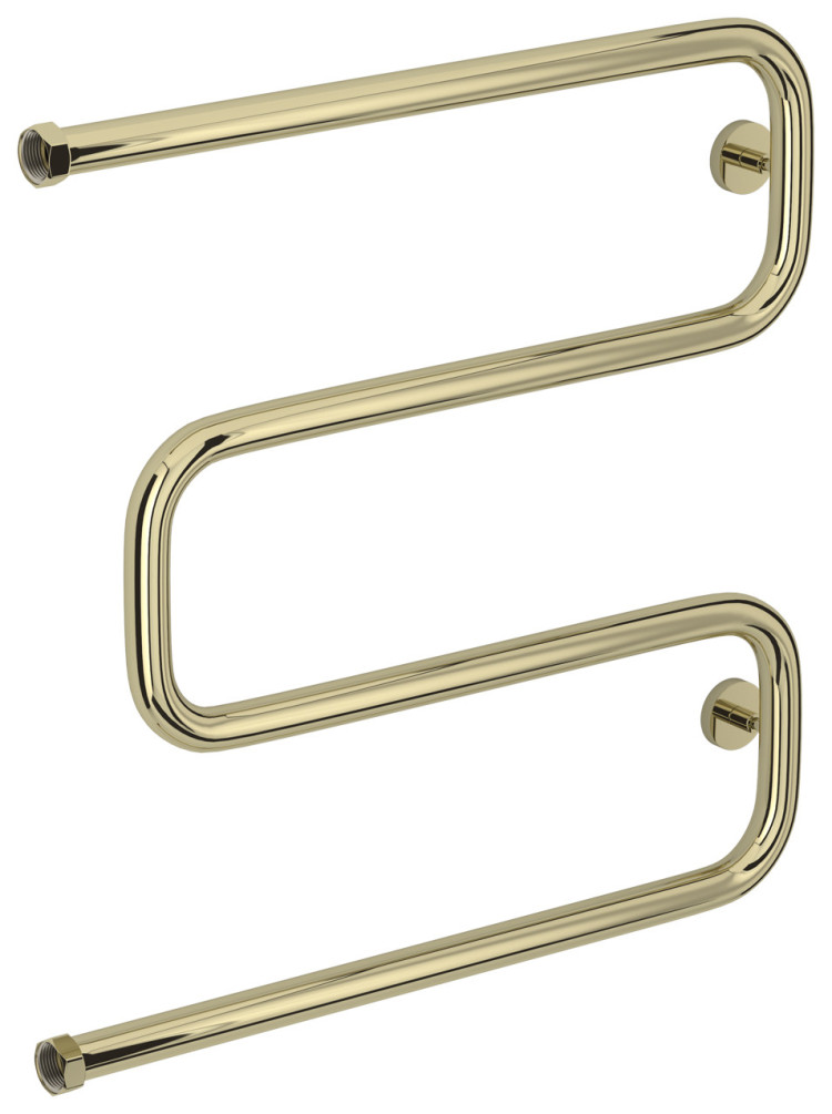 Полотенцесушитель водяной Сунержа Ш-образный 600х600 Шампань