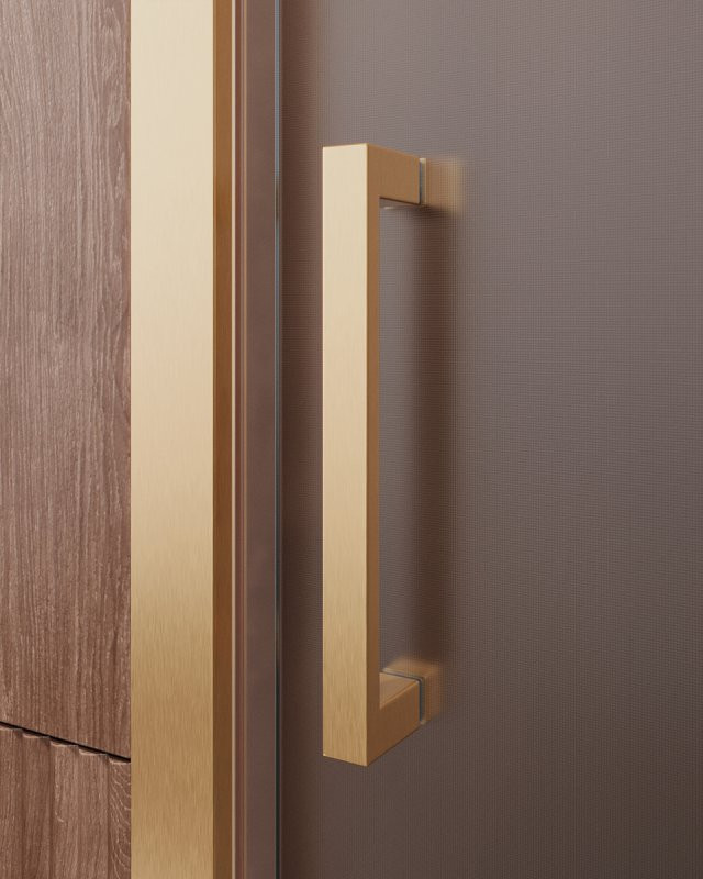 Душевая дверь в нишу MOLVENO-BF-1 Cezares MOLVENO-BF-1-110-C-Cr-IV