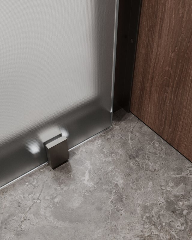 Душевая дверь в нишу MOLVENO-BF-1 Cezares MOLVENO-BF-1-110-C-Cr-IV