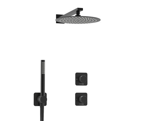 WasserKRAFT A5251.299.219.258.302.242.217 Встраиваемый комплект для душа с верхней душевой насадкой и лейкой