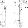 Душевая система Hansgrohe Raindance Select E 27126 с термостатом